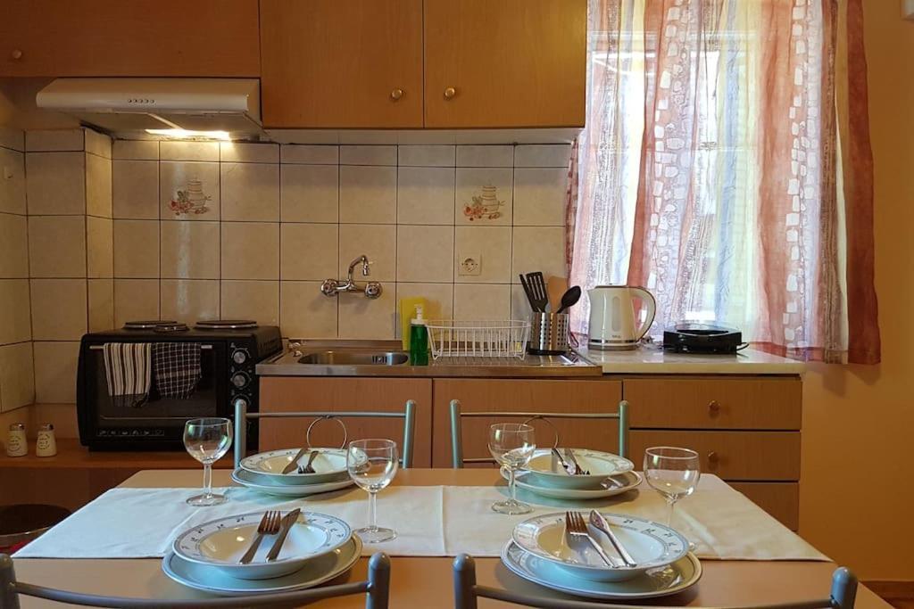 Karydia Apartments 4 Pers Lazaráta Kültér fotó